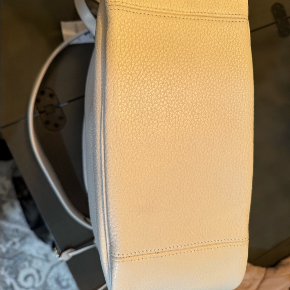 Coach NWT Cary shoulder bag pebbled leather CC435 - Picture 4 of 8